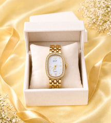 Rawayat Ladies Watch-38 (Golden)