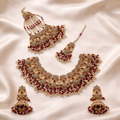RUHI SET (Maroon)