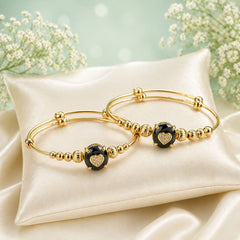 Adjustable Kashmiri Bangle-120 (Black)