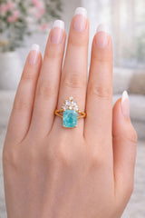 Zircon Ring-345 (Blue)