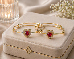 Adjustable Kashmiri Bangle-132 (Maroon)