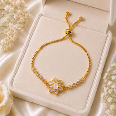 Adjustable Bracelet-264 (Pink)