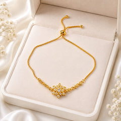 Adjustable Bracelet-264 (White)