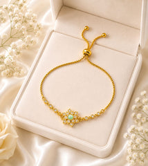 Adjustable Bracelet-264 (Mint Green)