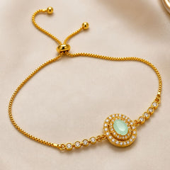 Adjustable Bracelet-265 (Mint Green)