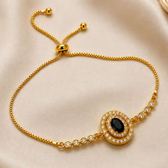 Adjustable Bracelet-265 (Black)
