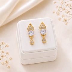 Zircon Hoop Bali-226 (White)