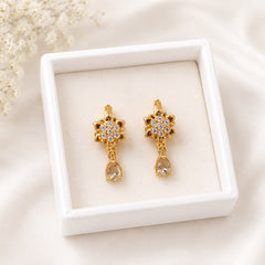 Zircon Hoop Bali-225 (Golden)