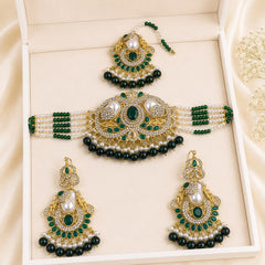 Turkish Choker Set-04 (Green)
