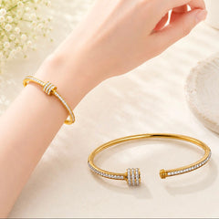 Stainless Steel Kara Bracelet-15