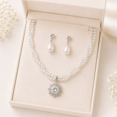 Pearl Necklace Set -02