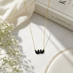 Double Duck Pendent (Golden)