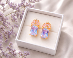 Zircon Earring-229 (White)