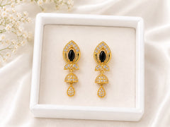 Zircon Jhumki-102 (Black)