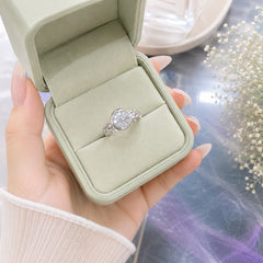 Zircon Ring-374 (Silver)