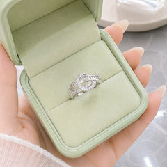 Zircon Ring-375 (Silver)
