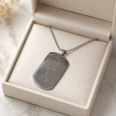 Labbaik Ya Hussain Locket for Boys & Girls (Silver)