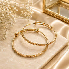 Adjustable Gold Bangles-135
