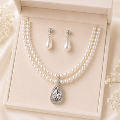 Pearl Necklace Set -12