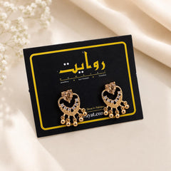 Zircon Earring-234 (Golden)