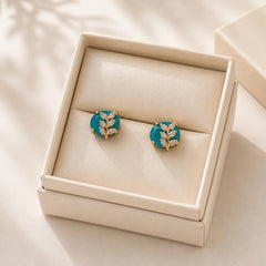 Zircon Studs-221 (Ferozi)