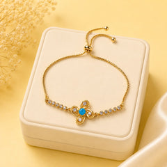 Adjustable Bracelet-271 (Ferozi)