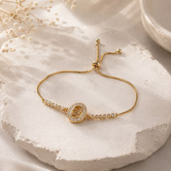Adjustable Bracelet-281 (Golden)