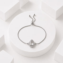 Adjustable Bracelet-272 (White)