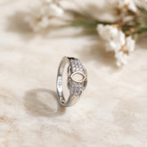 Zircon Ring-417 (Silver)