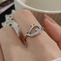Zircon Ring-421 (Silver)