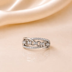 Zircon Ring-442 (Silver)