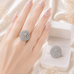 Zircon Ring-459 (Silver)