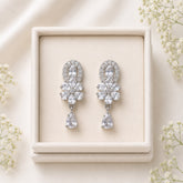 Zircon Earring-249 (Silver)