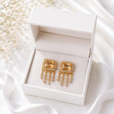 Zircon Earring-240 (Golden)