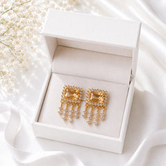 Zircon Earring-240 (Golden)