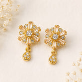 Zircon Earring-238 (Golden)