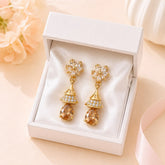 Zircon Earring-241 (Golden)