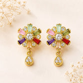 Zircon Earring-238 (Multi)