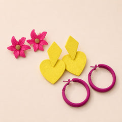 Trio Statement Earring Set-06