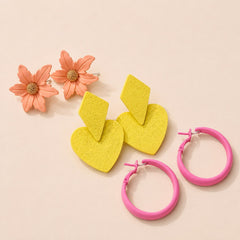 Trio Statement Earring Set-05