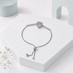 Adjustable Bracelet-278 (Silver)
