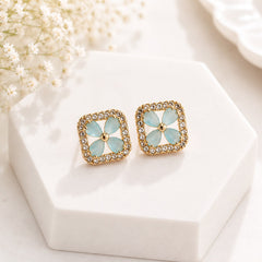 Zircon Stud-224 (Mint Green)