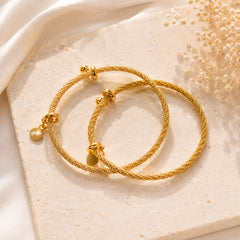 Gold kashmiri Bangles-153 (Golden)