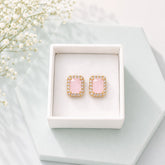Zircon Stud-225 (Pink)