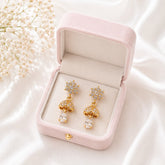 Zircon Earring-262 (White)