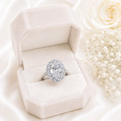 Zircon Ring-466 (Silver)