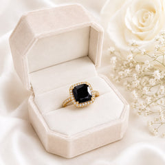 Zircon Ring-464 (Black)