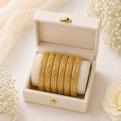 Gold Bangles-157 (Golden)