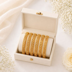 Gold Bangles-160 (Golden)