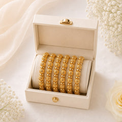 Gold Bangles-163 (Golden)